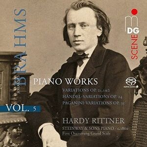 Hardy Rittner - Brahms: Piano Works 5  CD